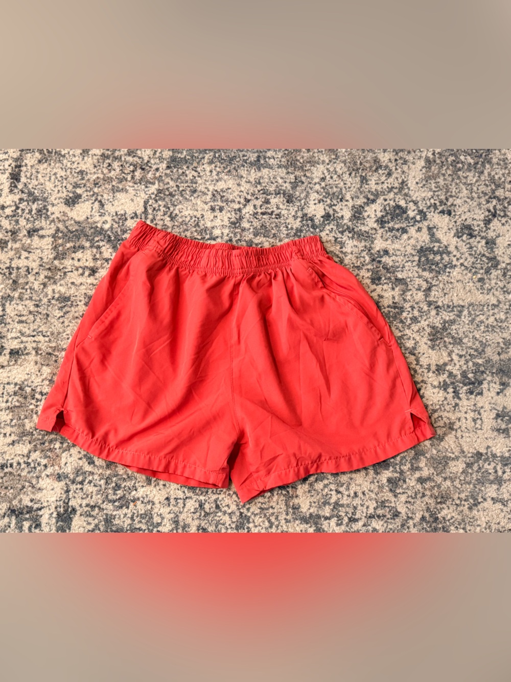 Women's Coral Elastic-Waist Casual Shorts